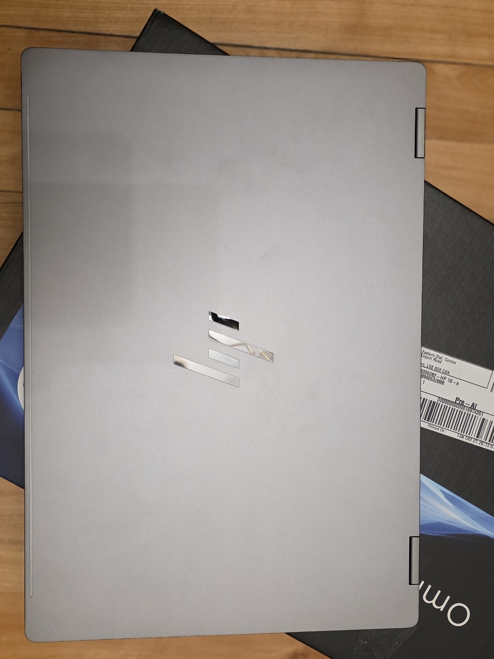 HP OmniBook X Flip Laptop – Silver and Black Accents